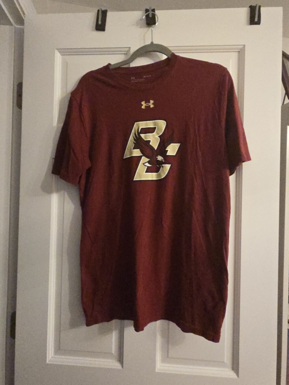 Under Armour Men' Boston College Maroon T-Shirt Size M